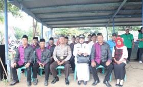 Upacara Memperingati 17 Agustus 1945 Bersama Seluruh Sekolah yang Ada di Harapan Baru