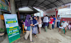 Kegiatan Vaksinasi AstraZeneca Tgl 20 februari 2022