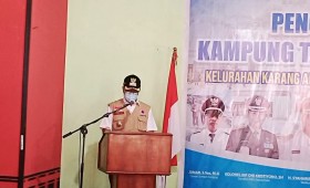 11 Agustus 2020, Kegiatan Pencanangan Kampung Tangguh Covid-19 di Kelurahan Karang Anyar