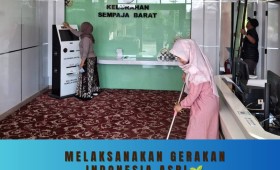 Giat, Jum'at 24 April 2026 Mari sukseskan Gerakan Indonesia Asri 🌱 Dimulai dari langkah kecil—menjaga kebersihan lingkungan Dalam Kantor Kelurahan Sempaja Barat🌿