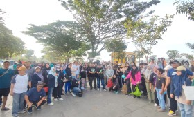 Giat Minggu 26 April 2026, Kerja Bakti di Teras Samarinda yang Seluruh ASN Kelurahan Sempaja Barat