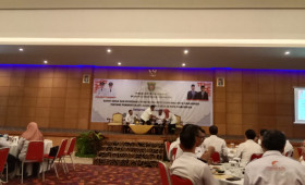 Rapat Kerja dan Koordinasi tentang penetapan Surat Keputusan Cadum Pada pelaksanaan Pemilu 2024