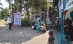 KEGIATAN POSYANDU BALITA KUTILANG 2 DI RANGKAI DENGAN KIE RABIES DARI DINAS KETAPANGTANI KOTA SAMARINDA