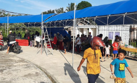 KIM KELURAHAN SUNGAI SIRING BERSAMA UMKM KELURAHAN SUNGAI SIRING DALAM EVENT " PASAR RAMADHAN TAHUN 2024 "