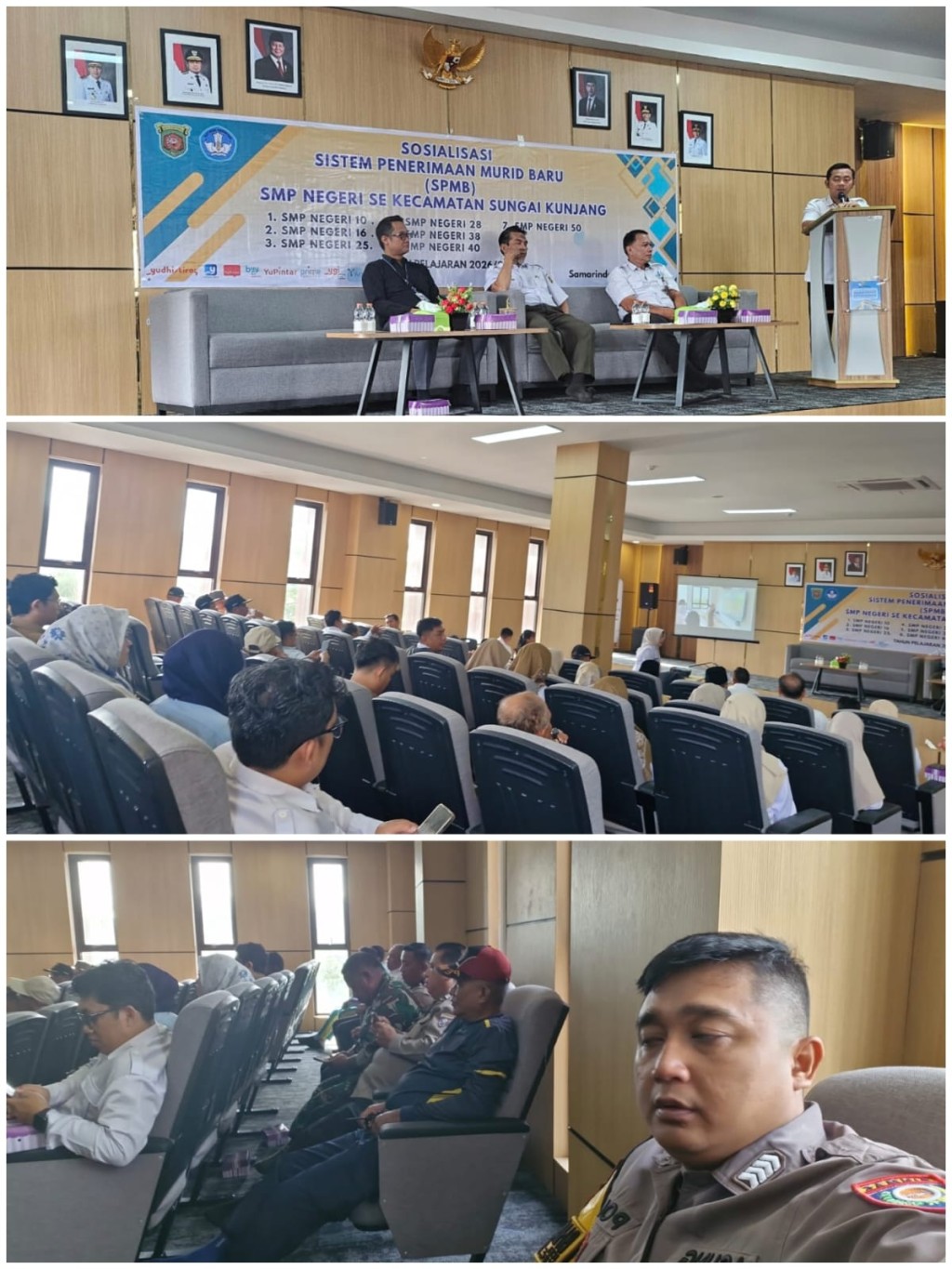 Sosialisasi SPMB Jenjang SMP Tahun 2026 Kecamatan Sungai Kunjang