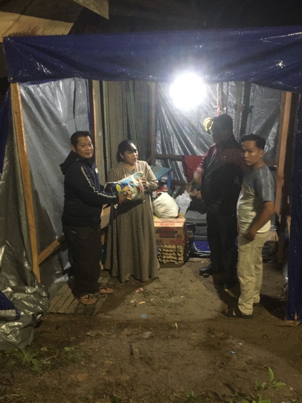 Bantuan untuk warga terdampak kebakaran