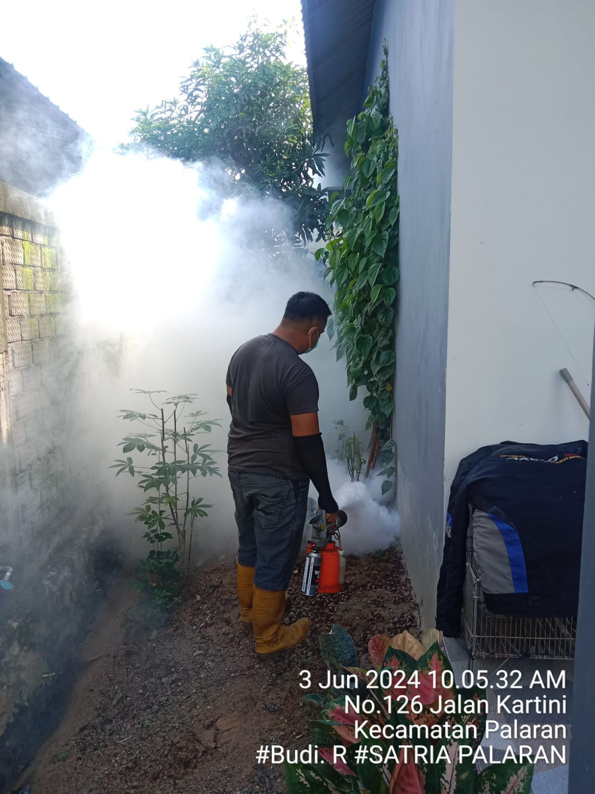 Gotong royong Fogging/pengasapan dbd