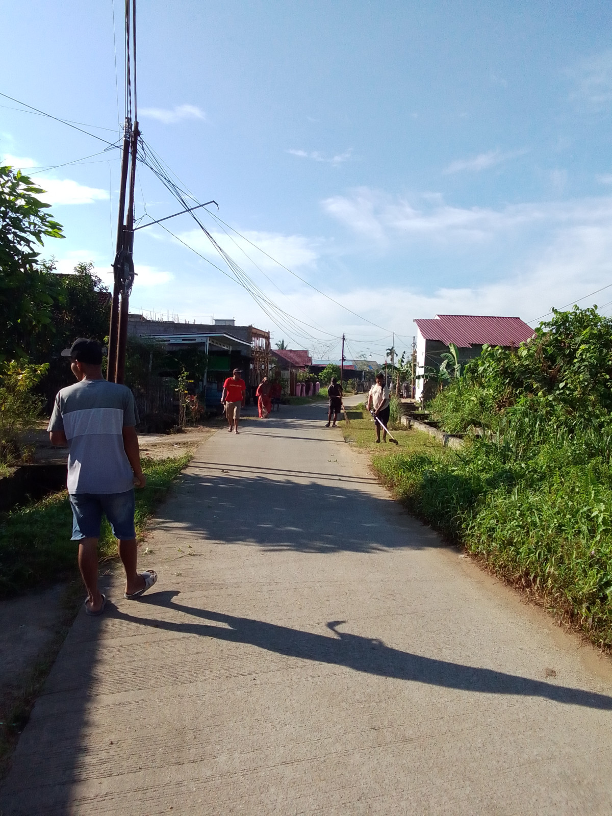 Gotong royong jalan gaya baru
