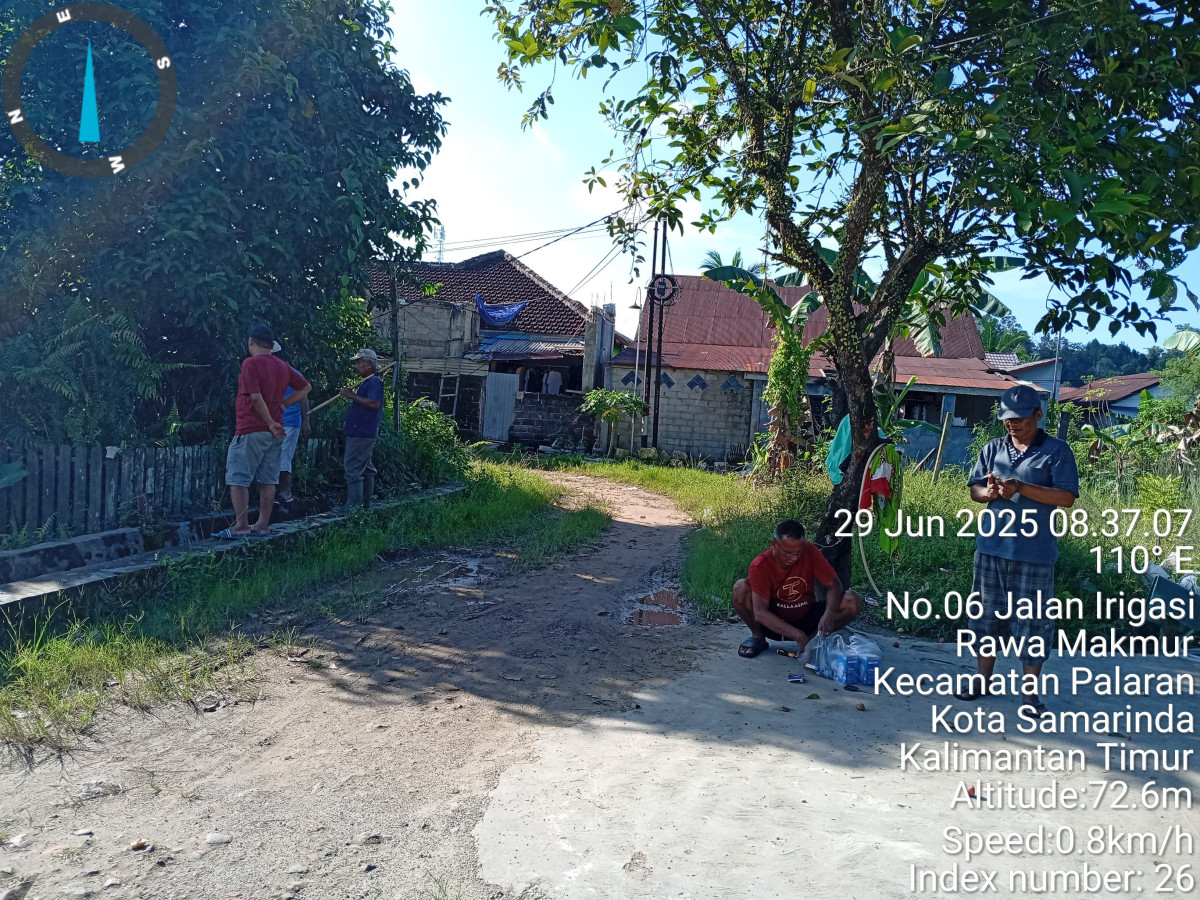 Pemasangan Lampu Penerangan Jalan