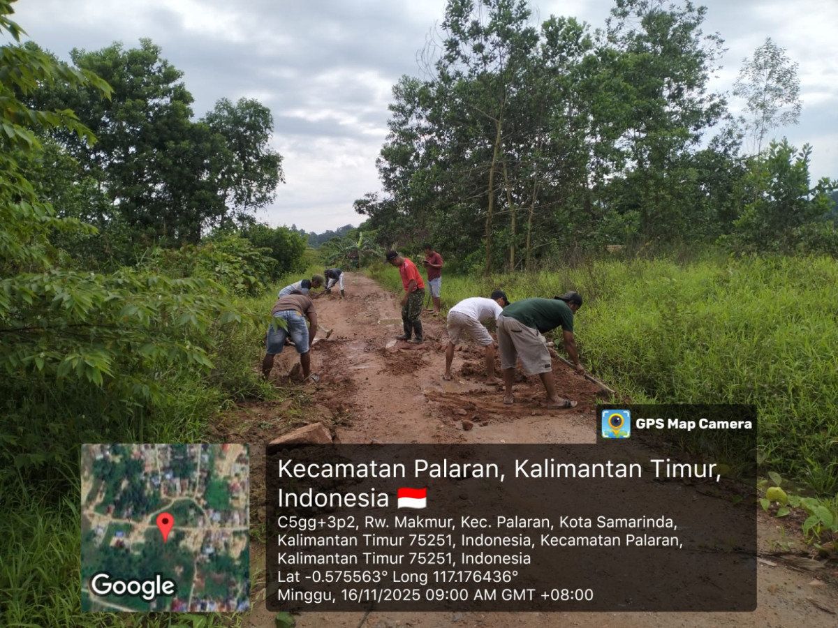 Pengerasan badan jalan