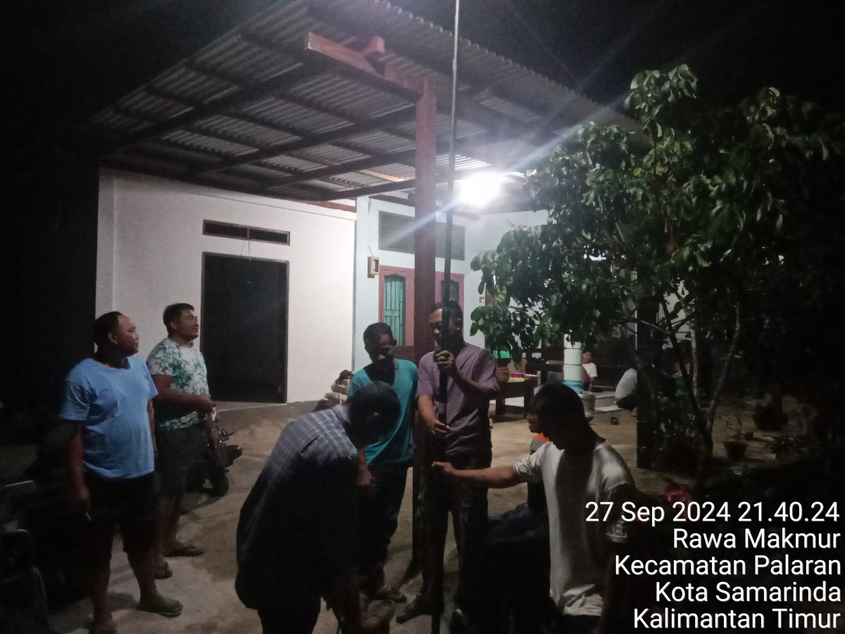 Perbaikan lampu jalan