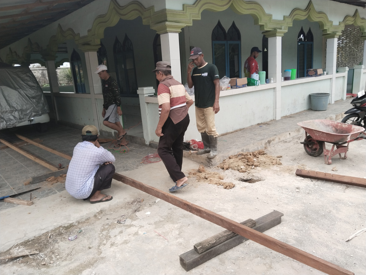 Pembangunan gudang lingkungan