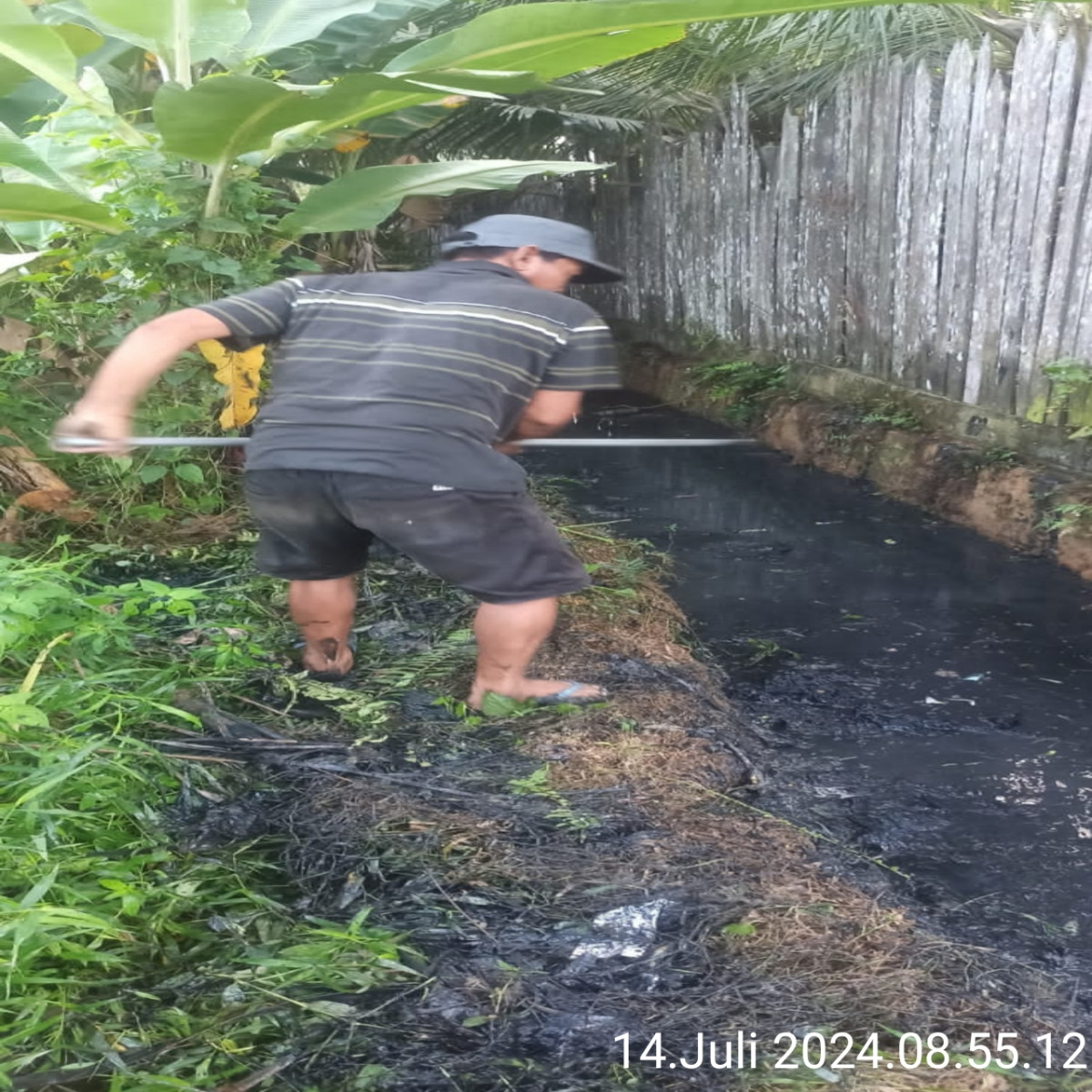 Normalisasi drainase gang jono