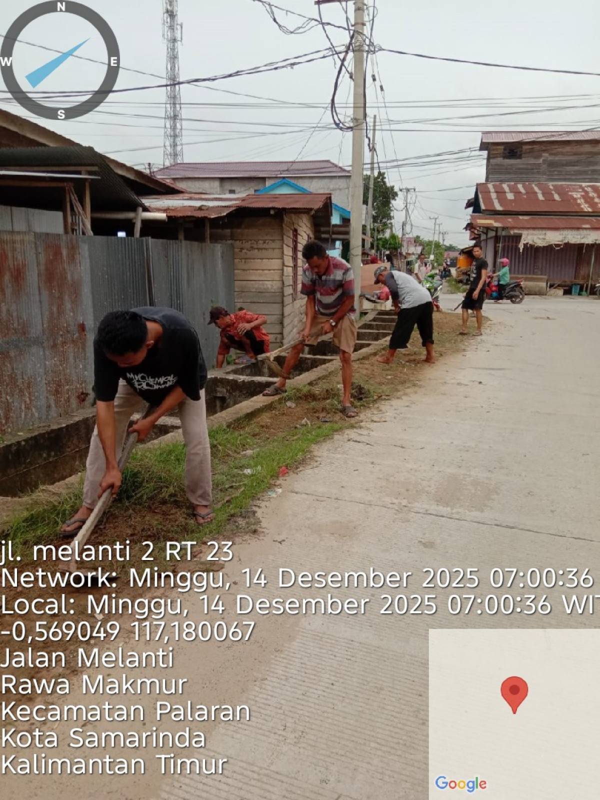 Normalisasi draenase jl.melanti