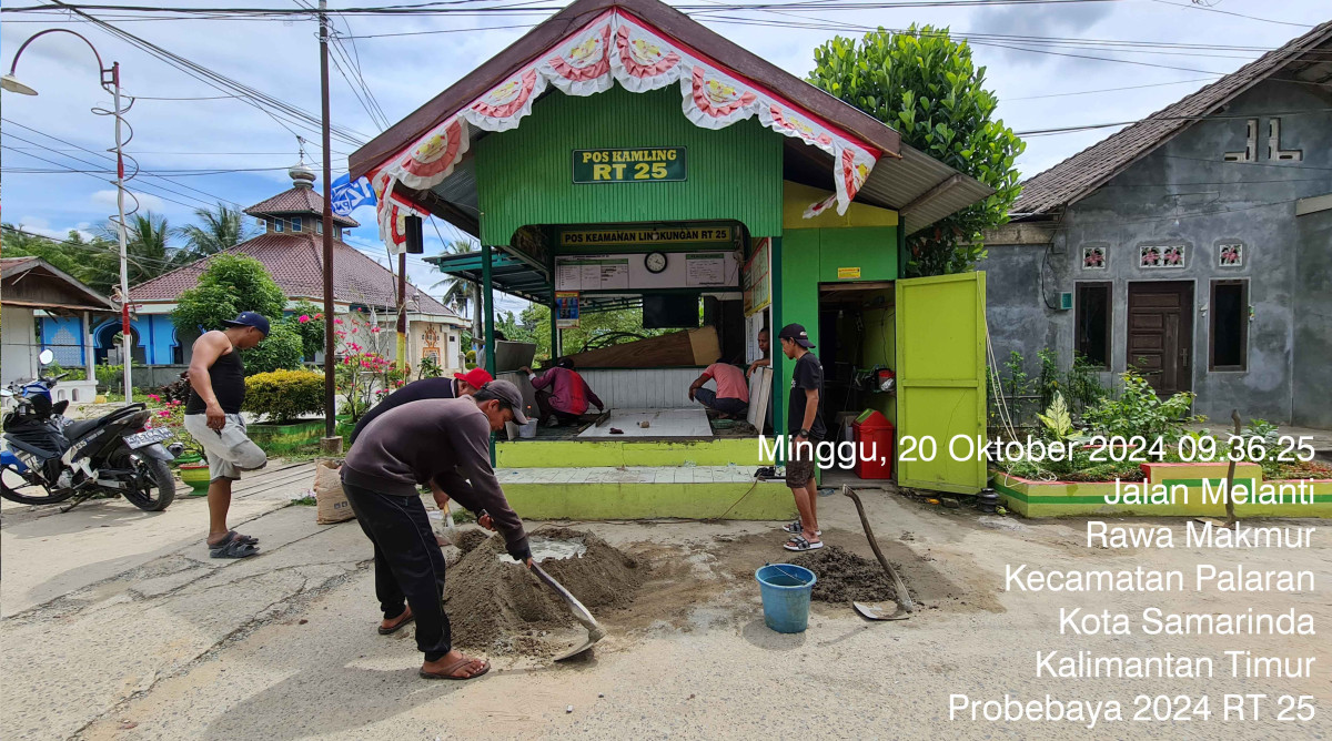 perbaikan Pos Ronda