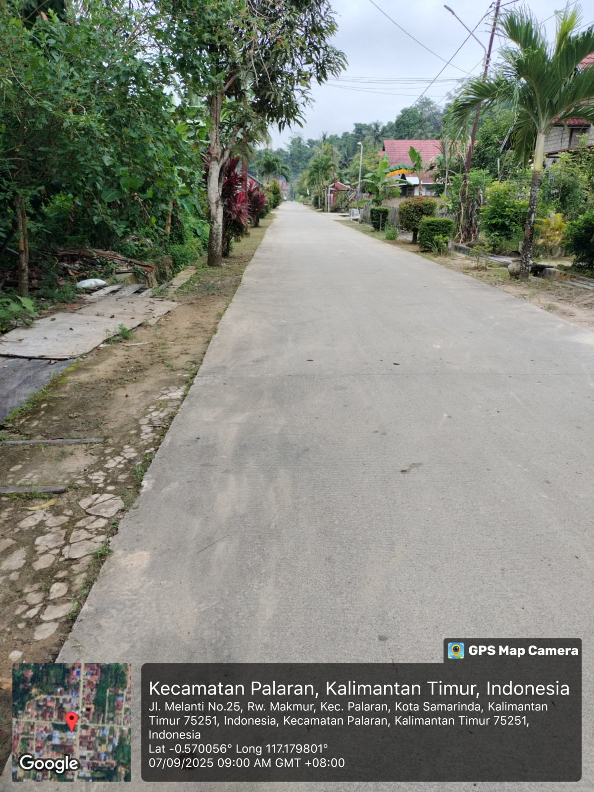 Kegiatan pembersihan jln cempaka