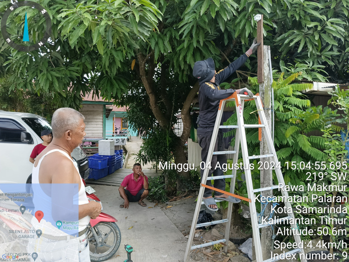 Pemasangan Kursi dan CCTV