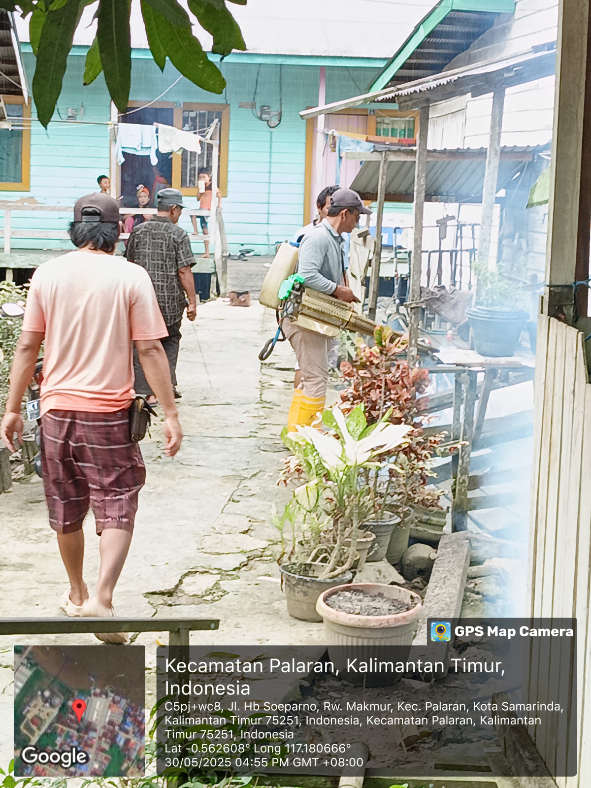 Fogging area rumah