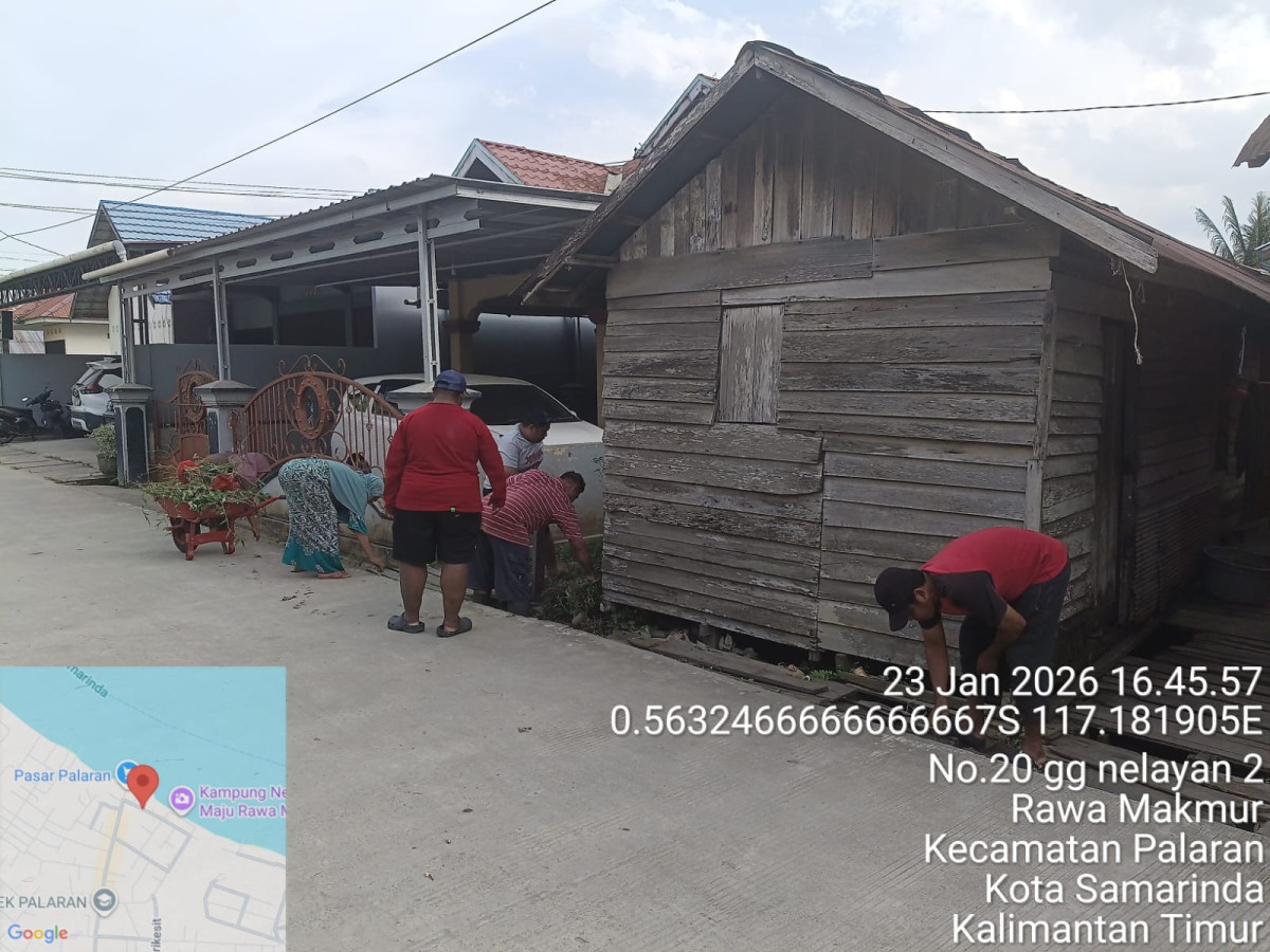 gotong royong derainase