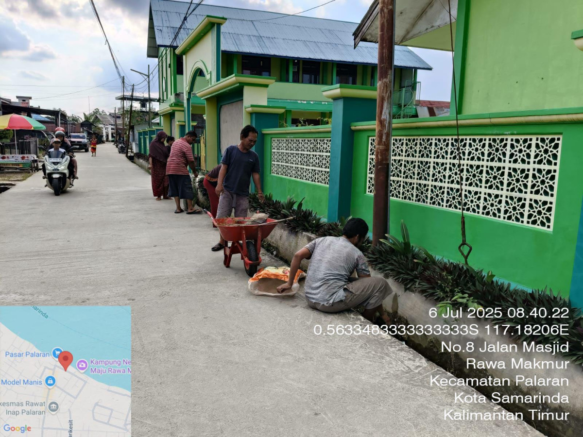 Jl. masjid RT 30 rawa makmur