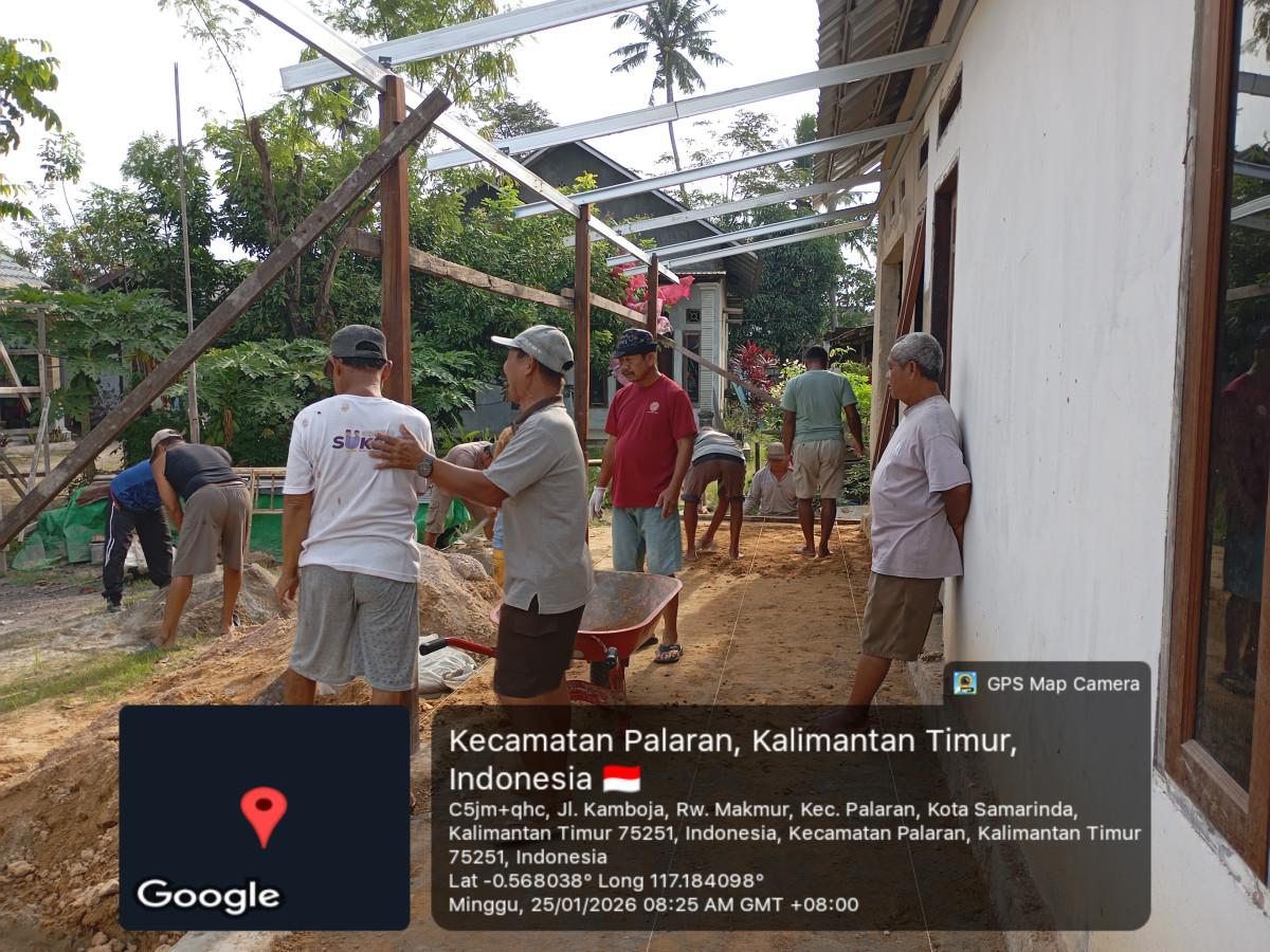 Jln Kamboja RT 35 GG ikhlas
