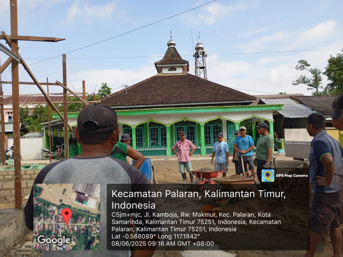Pasang pondasi