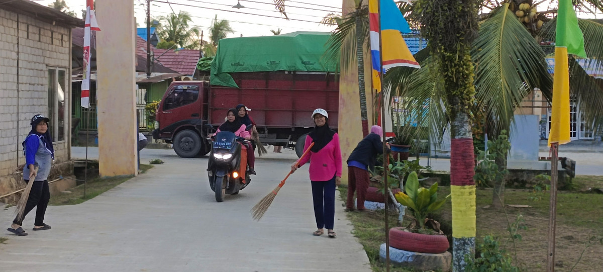 Kerja Bakti persiapan HUT RI ke. 80