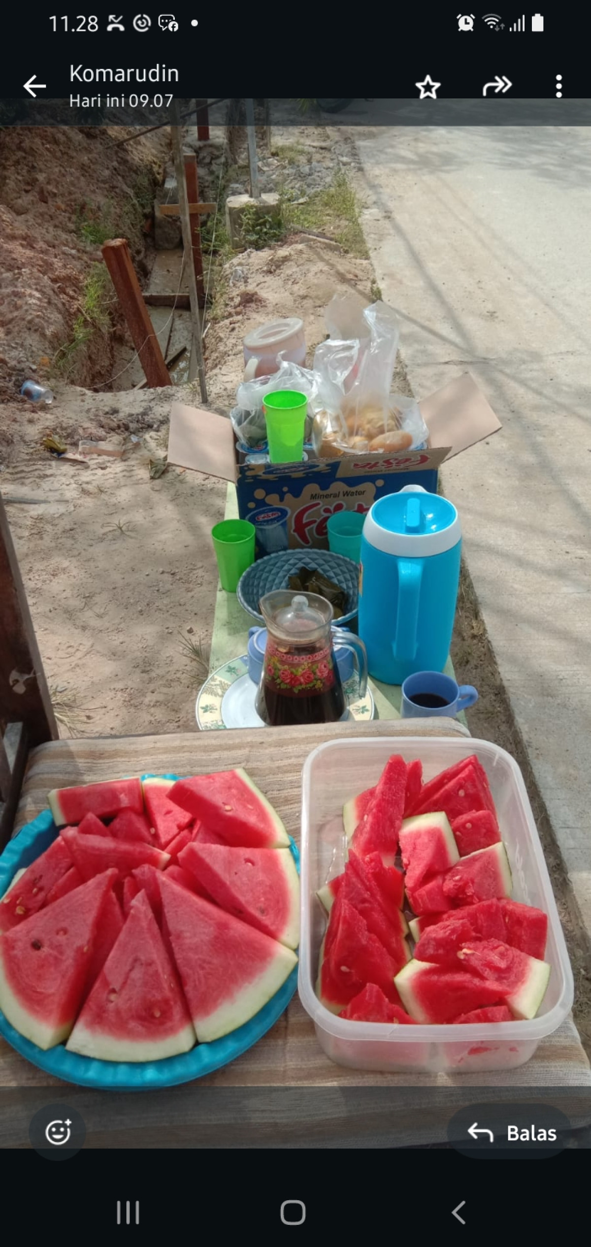 Penanganan jalan berlubang
