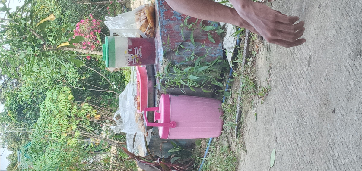 Tambal jalan dan pembersihan