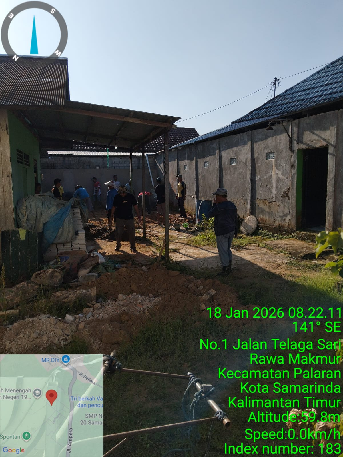 Pembuatan taman