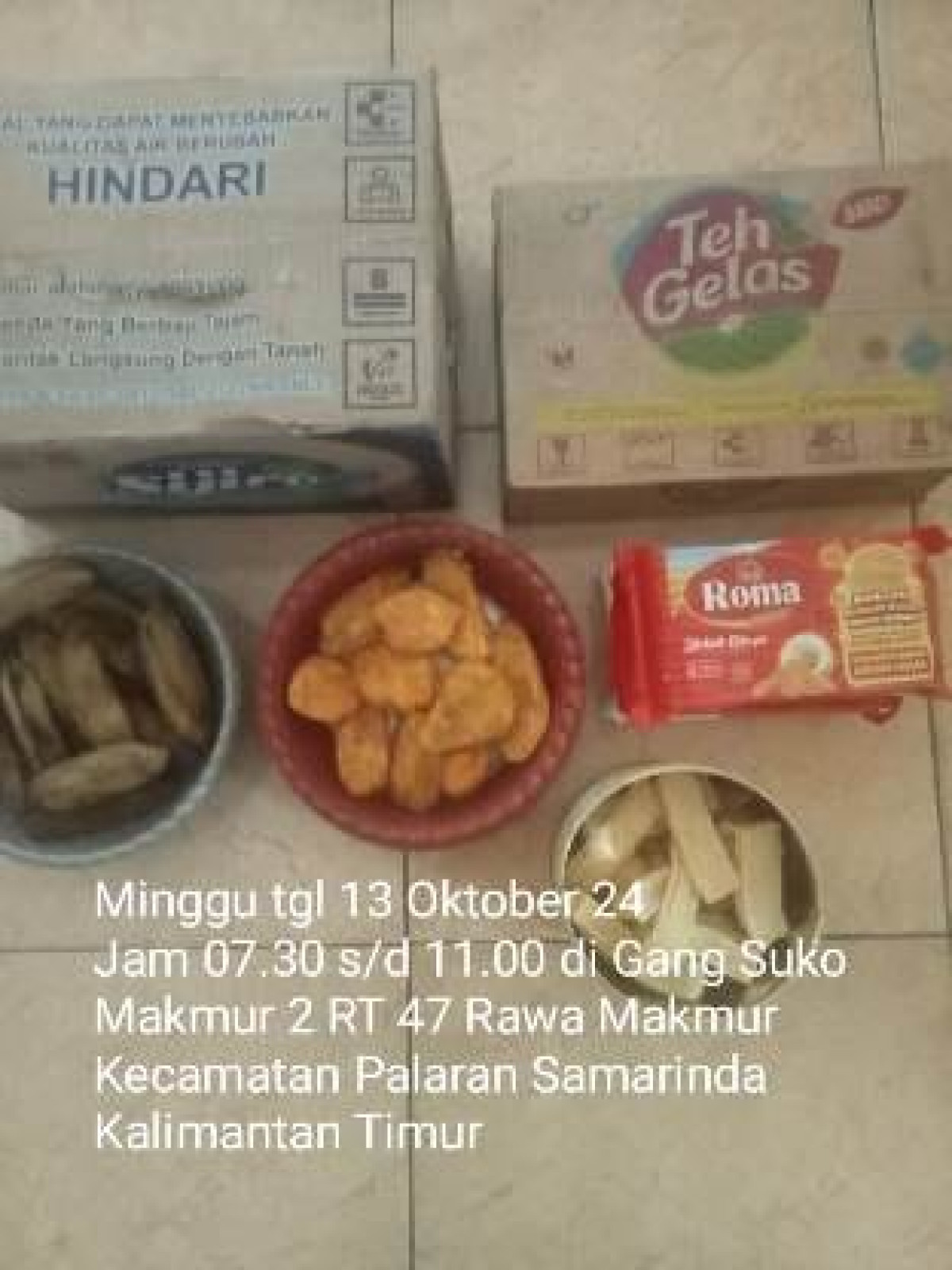 Pendalaman parit dan pembersihan rumput