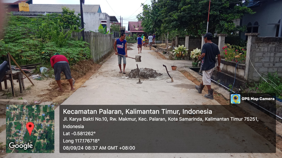 Semenisasi Bahu jalan Hidayah