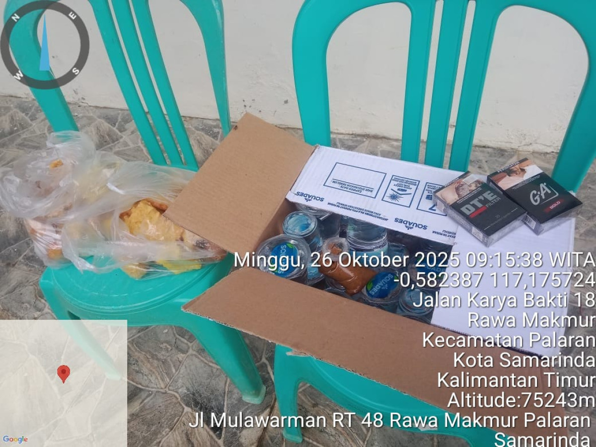 Pengurukan badan jalan karya bakti