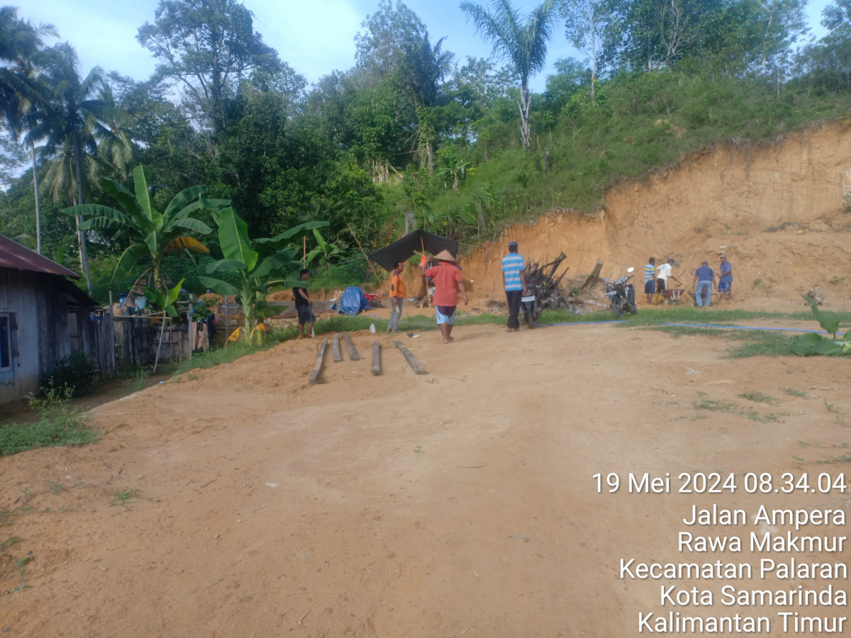 Membuat fondasi bangunan rukun kematian