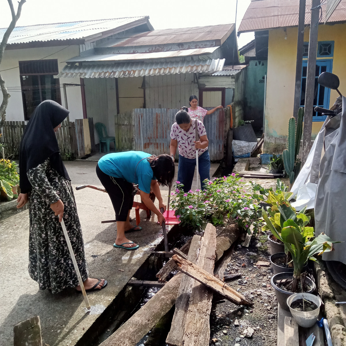 Kerja bakti GG 4