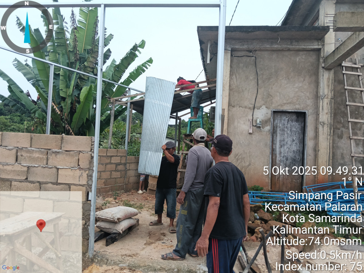 Jln kembang kuning pembuatan gudang