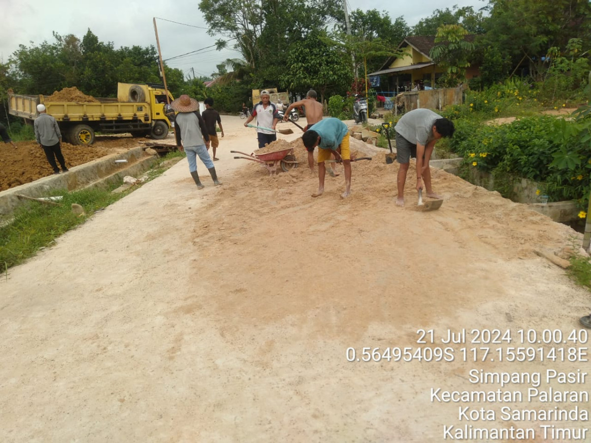 Pengecoran Jalan