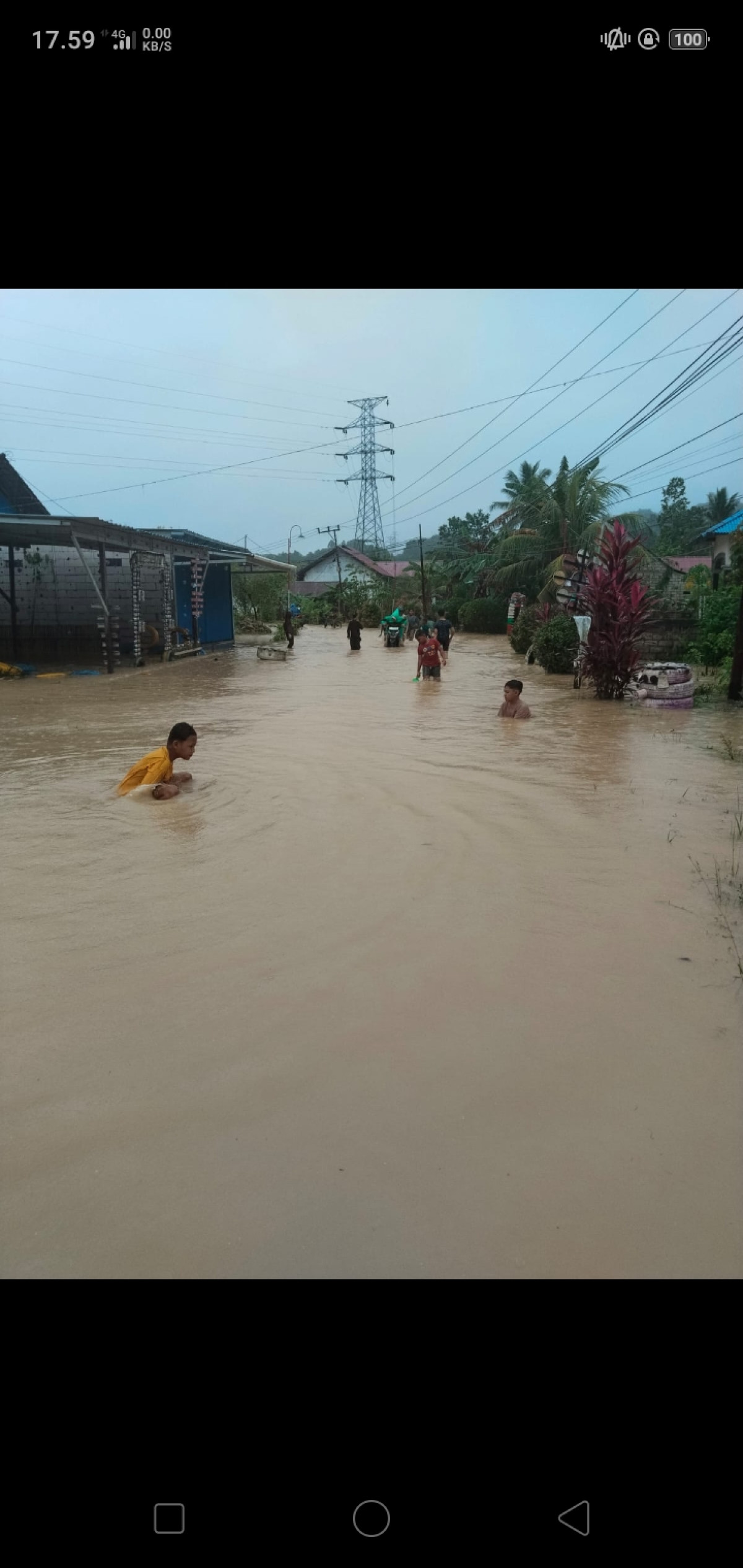 Gotong royong RT. 22