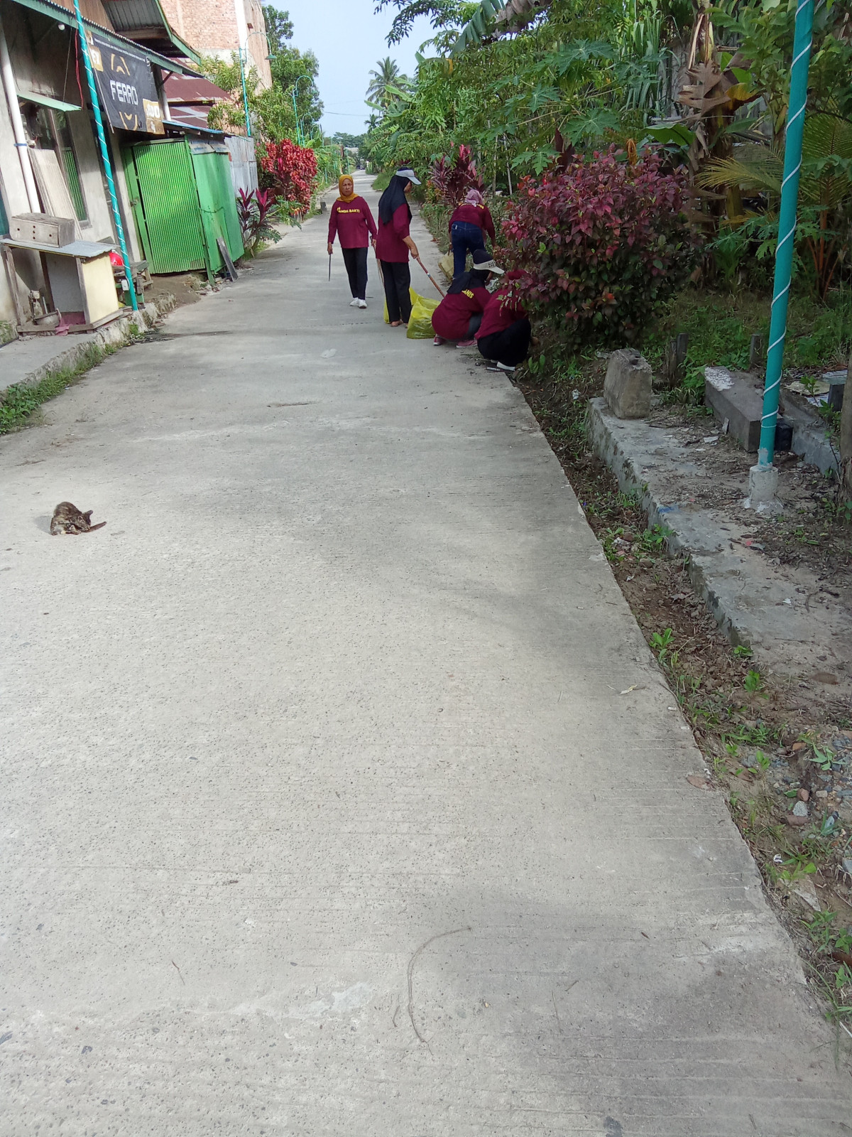 Pembersihan jalan kesatuan