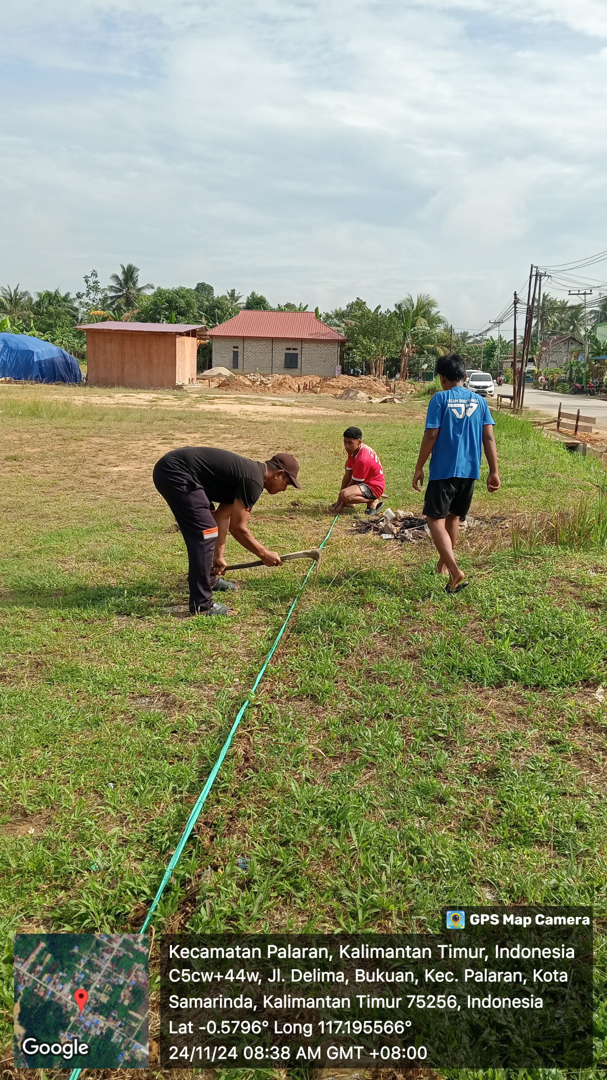Rencana pembuatan lap.bola volly