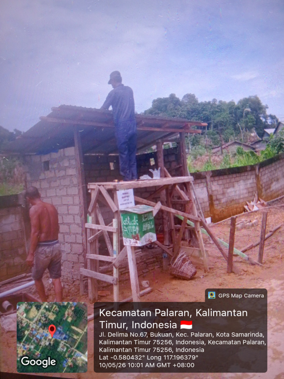 Pembuatan WC umum