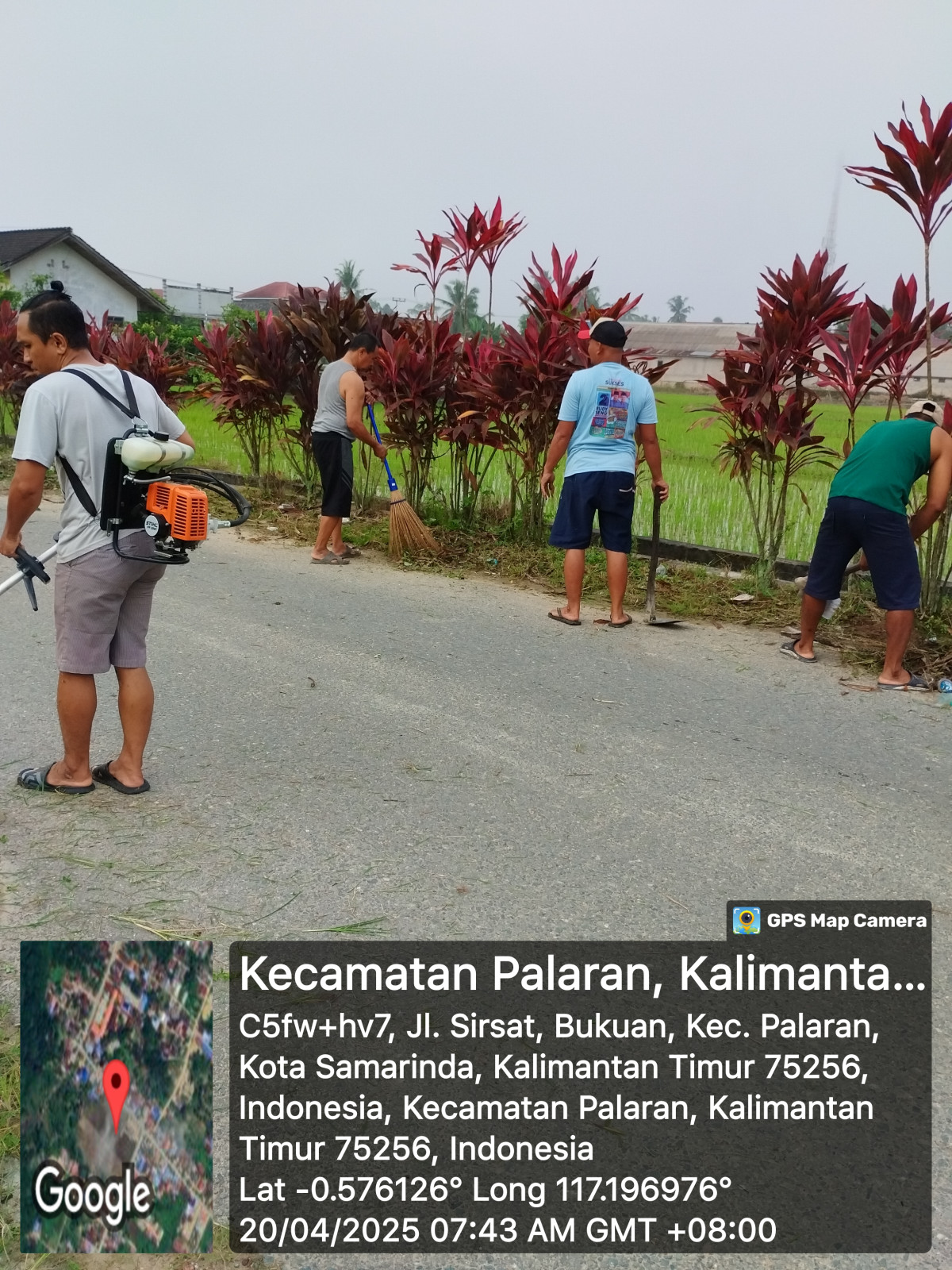 Gotong royong jl.sirsad