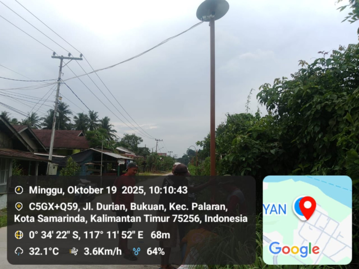Gotong royong pasang CCTV