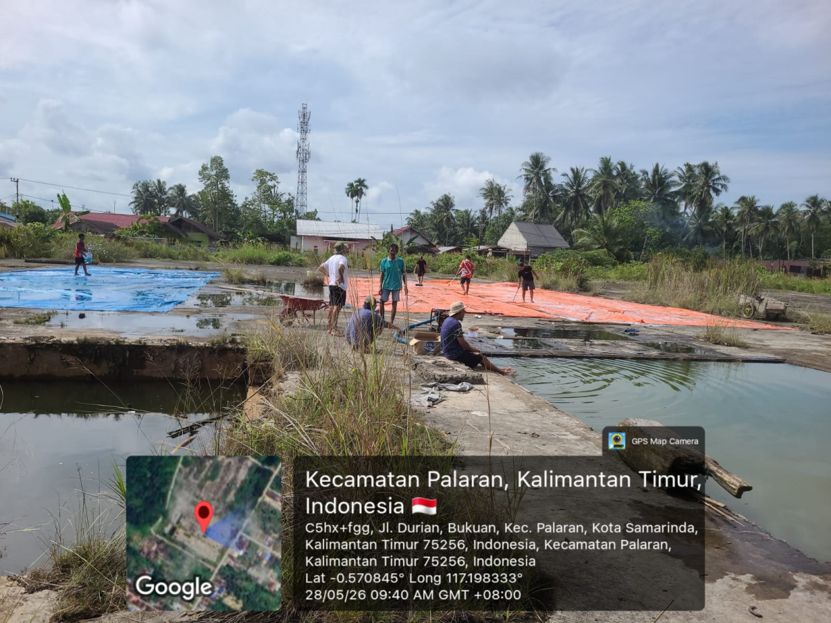 Pembersihan Terpal Untuk Qurban