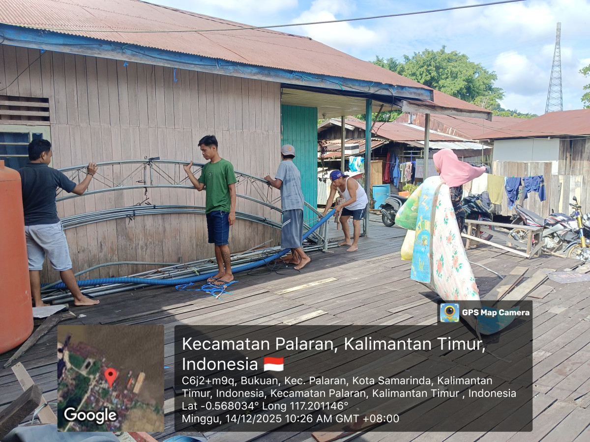 Kegiatan gotong royong minggu ke 2