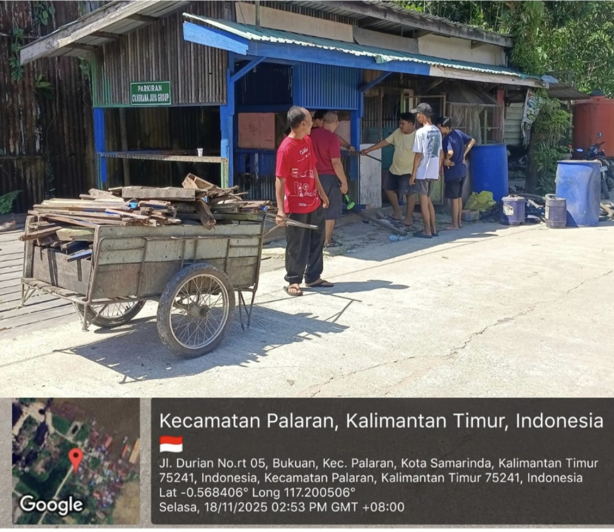 Kerja bakti minggu ke 1