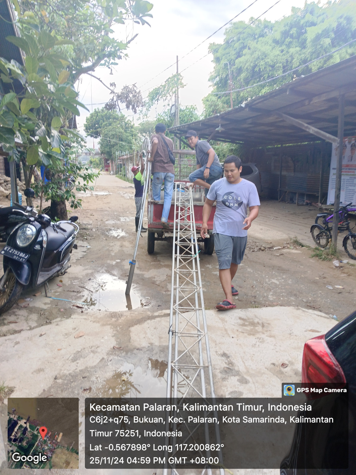 Kegiatan gotong royong minggu ke 2