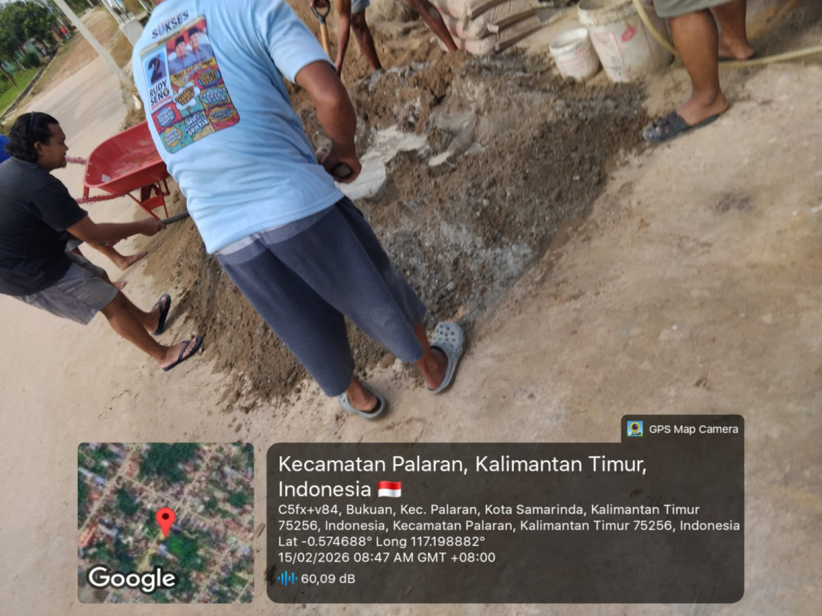 gotong royong ngecor jembatan