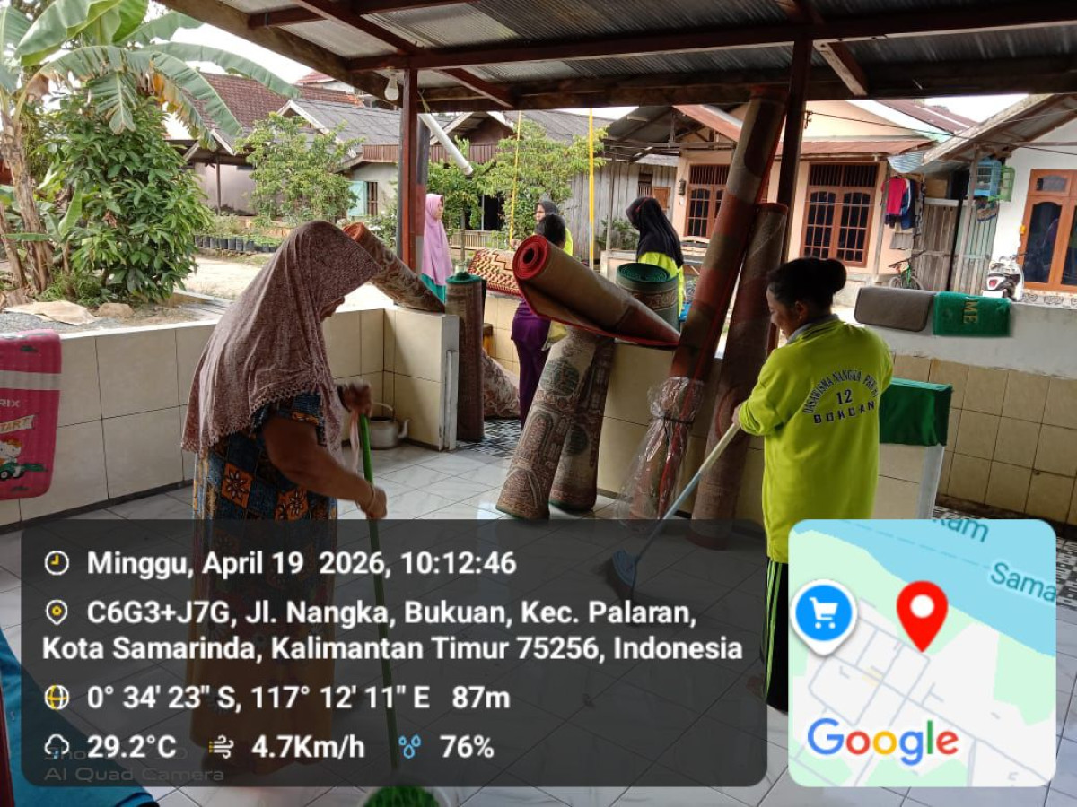 Pembersihan Langgar Nurul Muqorrobin