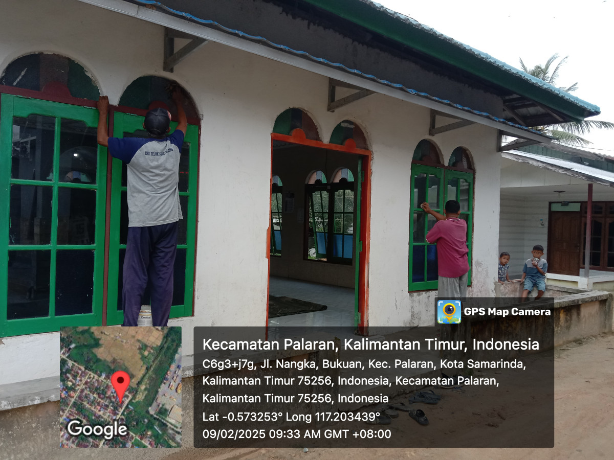 Pembersihan langgar persiapan Nisfu Sahban